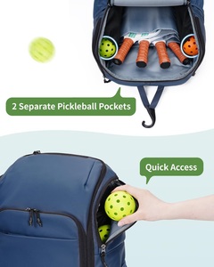 Bolsa de Pickleball Personalizada de Fábrica, OEM/ODM, Mochila Deportiva Grande con Compartimento para Zapatos, para Hombres <span class=keywords><strong>y</strong></span> Mujeres, Pedidos al por Mayor - Product Image 5