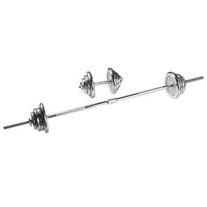 Attrezzatura da <span class=keywords><strong>palestra</strong></span> <span class=keywords><strong>per</strong></span> la casa su misura <span class=keywords><strong>per</strong></span> manubri in ghisa cromata piastre bilanciere con manubrio regolabile <span class=keywords><strong>pesi</strong></span> Set 40kg 50kg acquista Online - Product Image 6