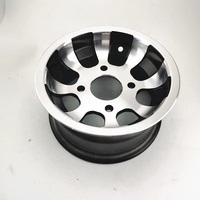 Jantes de roue avant et arrière de vtt de 10 pouces, 10x8 et 10x5.5, pour quad bike, Buggy, Goff, Go Kart, 4 trous