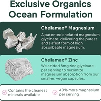Capsules de supplément de glycinate de magnésium et de zinc Amazon Explosive pour adultes - Soutien au sommeil - 90 capsules