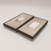 Boîte cadeau rigide personnalisée en usine avec estampage à chaud or, gaufrage et vernis sélectif UV, avec couvercle et base, pour l'emballage de produits de luxe
