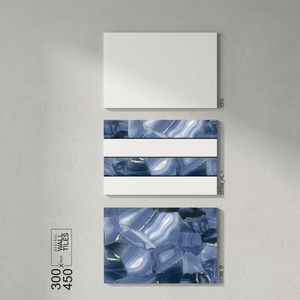 Azulejos de Pared de Cerámica Brillantes de 300x450 mm, Superficie de Inyección de Tinta Digital Colorida de Alto Brillo para Interiores - Product Image 4