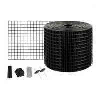 Vente d'usine : Maille solaire anti-feu de 8'6''x100 pieds, galvanisée, solide, pour panneaux solaires, protection contre les débris et les nuisibles