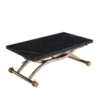 Easy — Table à manger pliante en bois, meuble multifonctionnel et Transformable facilement en une table basse