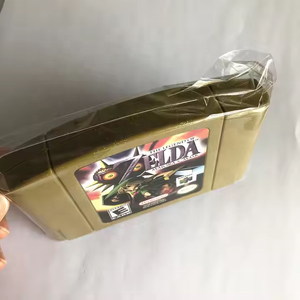 Offre Spéciale USA NTSC Version Gold Shell Legend of <span class=keywords><strong>Zelda</strong></span> Majora's <span class=keywords><strong>Mask</strong></span> 64 Bit Game Cartridge Accessoires de jeu - Product Image 3