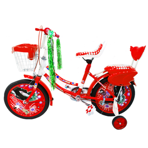 <span class=keywords><strong>Vélo</strong></span> d'équilibre pour enfants de 12 à 18 <span class=keywords><strong>pouces</strong></span> avec pédale ordinaire et panier en plastique avec ruban de couleur pour filles et tout-petits - Product Image 4