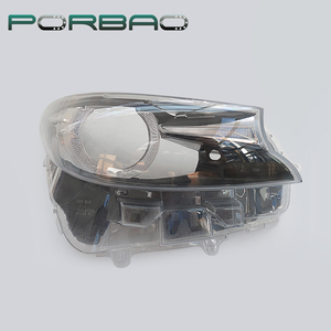 PORBAO para CX9 2016-2023 año versión EURO con marco <span class=keywords><strong>Ornamental</strong></span> cubierta de lente de Faro de plástico pantalla lámpara sistema de luz de coche - Product Image 6