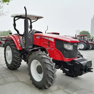 Tractor agrícola de alta resistencia, 130 HP, tracción de 4 ruedas, en Botsuana