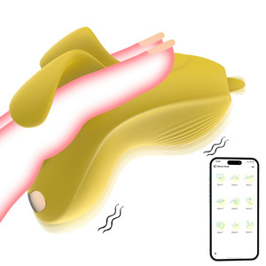 Vibrateur à doigt portable à commande par application, stimulateur clitoridien et du point G pour femmes, masseur pour masturbation féminine et couples - Product Image 1