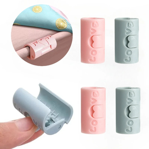 6PCS Invisible Needle-free <b>Bed</b> Sheet Holder Quilt Cover Non-slip Mattress Sheet Buckle <b>Bed</b> Pegs Clamp Fastener Gripper - Product Image 5