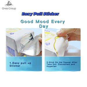 Carinoso Serviette Hygiénique <span class=keywords><strong>Bebe</strong></span> OEM ODM Blanc Pur Anti Rash Doux Respectueux De L'environnement Serviettes Hygiéniques Respirantes 240mm Jour - Product Image 3