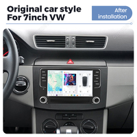 DUDU7 Radio multimedia para automóvil, unidad principal para Volkswagen, Skoda Octavia, Golf 5 y 6, Touran, Passat B6, Polo