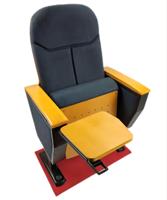 Chaise de formation de salle de conférence pliante en tissu de haute qualité chaise de cinéma sièges d'auditorium de théâtre avec table d'écriture