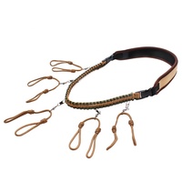 5 accessoires de chasse d'oie, paracorde de canard, tressés à la main, lanière pour appel de canard, pour les animaux d'eau d'extérieur