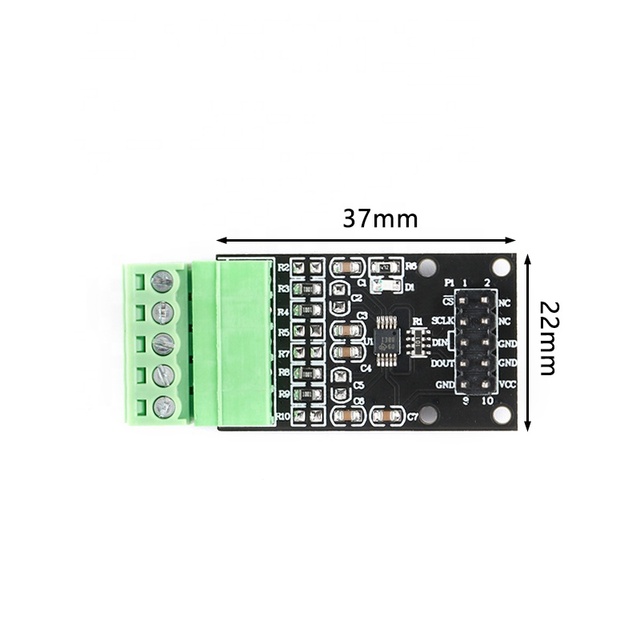 NEW 4 Channel 16 Bit SPI Analog To Digital ADC Data Acquisition Converter Module ADS1118