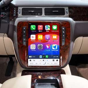 Écran de navigation GPS Android Auto Carplay 12,1 pouces <span class=keywords><strong>Lecteur</strong></span> multimédia <span class=keywords><strong>Radio</strong></span> pour Chevrolet GMC Yukon Chevy Suburban Tahoe 2007-2013 - Product Image 3