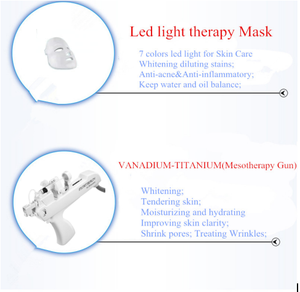 AU-S515B Oxygen Skin Equipment 8 in 1 Oxygen Hidro Black Head Remover Hydro Machine - Product Image 3