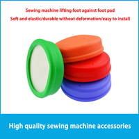 JACK Machine à coudre coussin de jambe coussin Silicone souple Anti-Vibration Gel tapis Anti-Fatigue universel repose-jambes vêtements pièces de Machine
