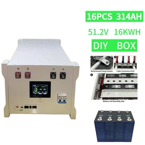 กล่องแบตเตอรี่ DIY 48v 16S 280A 320A แบบตั้งตรง วัสดุโลหะ LiFePO4 พร้อม BMS ล้อเลื่อน ติดตั้งง่าย สามารถวางซ้อนกันได้ เหมาะสำหรับเก็บพลังงานภายในบ้าน - Product Image 3