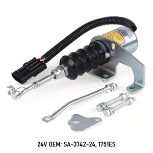 Válvula Solenoide de Paro de Motor Diésel CNSPEED 24V 1751ES SA-3742-24, Juego Completo con Kit de Montaje - Product Image 5