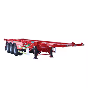 Semirremolque de Contenedores de Carga de 20 y 40 Pies, Fabricado en China, para Transporte de Contenedores Marítimos - Product Image 1