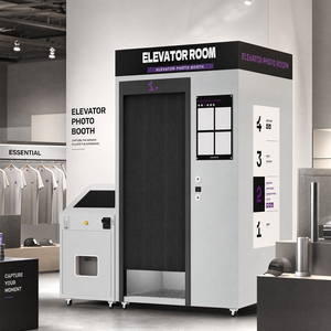 Cabina de Fotos con Elevador Metálico, Fotografía de Alta Angular e Impresora de Autoservicio para Negocios de Entretenimiento - Product Image 1
