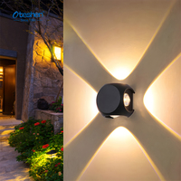 Lampe murale extérieure LED IP65 Décoration intérieure Lampe murale de salon LED extérieure Haute luminosité 3000K 4200K 6500K