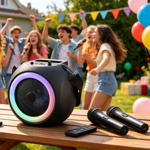 Altoparlante Da 6,5 Pollici Caixa De Som <span class=keywords><strong>Karaoke</strong></span> Baffle Bluetooth Avec Micro Sans Fil <span class=keywords><strong>Karaoke</strong></span> <span class=keywords><strong>Altavoz</strong></span> con micrófono y Bluetooth - Product Image 1