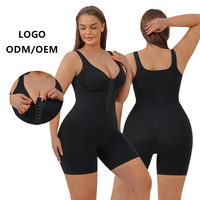 Body sculptant sans couture en nylon, grande taille, à maintien moyen, bretelles larges, effet ventre plat, rehausseur de fesses, invisible, avec maintien de la poitrine