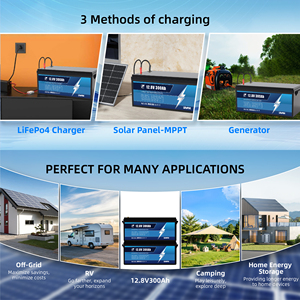 12V 12.8V 300Ah US-voorraad Deep Cycle LiFePO4 accu voor camper, boot en off-grid energieopslag - Product Image 5