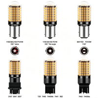 Lampu Sein LED Otomotif dengan Dekoder untuk Mencegah Lampu Rem Berkedip, Dilengkapi Pelindung