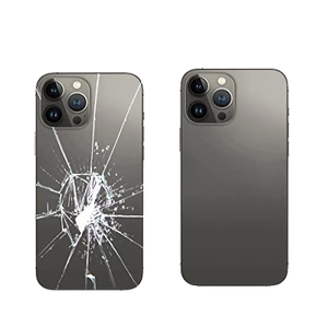 <span class=keywords><strong>El</strong></span> mejor precio para iPhone 13 ProMax Carcasa de aluminio Cubierta trasera de la batería del teléfono con diseño de barra Vidrio trasero - Product Image 1