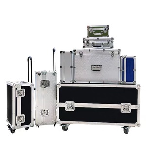 Customized Flight Case For Equipment Beauty Instrument Tools Speakers DJ Hard Aluminum Freight Case Screen TV Transport Case - Product Image 1