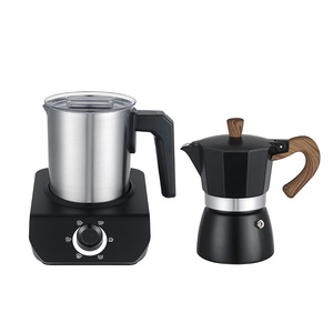 Mousseur à lait professionnel 4 en 1 avec contrôle automatique de la température, bon prix pour les hôtels et les foyers - Product Image 5