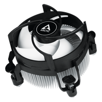 Refroidisseur de CPU ARCTIC Alpine 17, ventilateur PWM 92mm, dissipateur thermique radial, ventilateur supérieur, Intel LGA1851 & LGA1700, connecteur 4 broches, 100-2000 tr/min