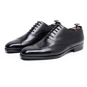Zapatos Oxford para Hombre, Formales, de Cuero, para Vestir, Clásicos con Cordones, para Oficina - Product Image 6