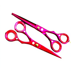 ASAP 2026 Ciseaux de barbier professionnels en acier poudré de 6 pouces, à manche long, pour droitiers, 30 dents, écologiques, logo personnalisé - Product Image 4