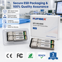 Transceiver Optik 10G SFP+ BiDi Kompatibel MSA, Langsung dari Pabrik, Pengiriman Cepat, MOQ Rendah, Tersedia Pesanan Sampel