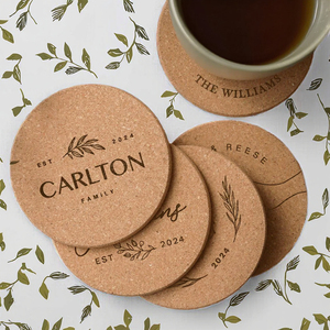 Wholesale Custom Factory OEM Bamboo FSC <strong>Drink</strong> <strong>Coaster</strong> Walnut Wooden <strong>Coaster</strong> Beech <strong>Coasters</strong> <strong>for</strong> Coffee Cup - Product Image 5