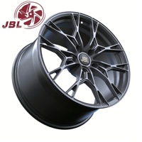 Jantes forgées monobloc 16-24 pouces gris anthracite à rayons multiples 5x112 5x120 pour BMW M Mercedes AMG Tesla Performance Tuning