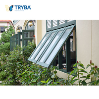 Ventanas de Aluminio con Doble Vidrio, Ventana de Toldo para Cocina
