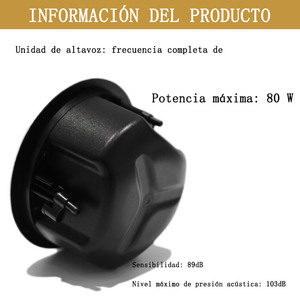 Haut-parleur de plafond domestique avec effet subwoofer, système audio 100V, son Hi-Fi, solution audio de plafond haut de gamme pour villa et <span class=keywords><strong>home</strong></span> cinéma - Product Image 2