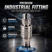 Raccords rapides hydrauliques certifiés ISO5675 pour engins agricoles, connecteurs hydrauliques rapides durables et fiables