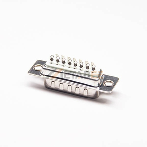 Conector Macho D-Sub Estándar de 15 Pines, Tipo Soldadura, Paso de 2.77mm, Montaje en Cable, Carcasa Recubierta de Estaño, Interfaz de Datos Industrial - Product Image 3
