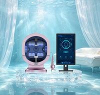 Analyseur de peau facial 5D intelligent de qualité supérieure 2026 avec analyse de la pigmentation, des rides et de l'acné, Wi-Fi, pour usage commercial sur ordinateur de bureau