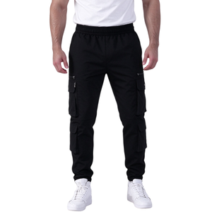 <span class=keywords><strong>Pantaloni</strong></span> Cargo Casual da Uomo Personalizzati all'Ingrosso, Lunghi, Regolari, per Lavoro e Attività all'Aperto, <span class=keywords><strong>con</strong></span> Tasche Laterali e Grandi Tasche - Product Image 4