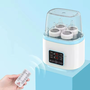 เครื่องนึ่งขวด<span class=keywords><strong>นม</strong></span>ไฟฟ้าปลอดสาร BPA สำหรับขวดนมเด็ก 4 ขวด พร้อมฟังก์ชั่นอุ่น<span class=keywords><strong>นม</strong></span> สำหรับเด็กอายุ 0-12 เดือน - Product Image 4