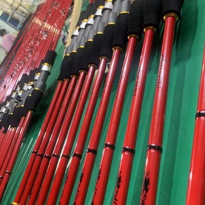 Cần câu jigging slow pitch ngoài khơi Scarlet New <span class=keywords><strong>Red</strong></span> Color 1 Section Fuji O Ring T-DPS - Product Image 2