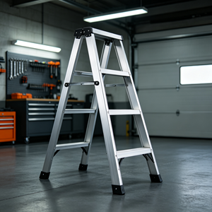 Échelle pliante en aluminium de <span class=keywords><strong>grande</strong></span> <span class=keywords><strong>taille</strong></span>, échelle en A à haute portée pour l'entretien - Product Image 1