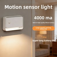 Lampe de chevet minimaliste solide rechargeable avec capteur de mouvement et contrôle intelligent pour dortoir et chambre d'enfant – Approvisionnement direct usine